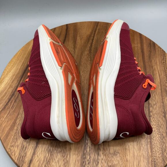 Saysh The Truth Of Hers Shoes Womens 8.5 Red Running Comfort Walking Gym Sneaker - Picture 6 of 8